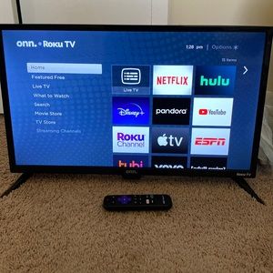 Rarely used ROKU Tv ; basically new